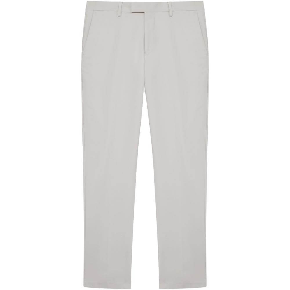 REISS EASTBURY Cotton Blend Slim Fit Chino